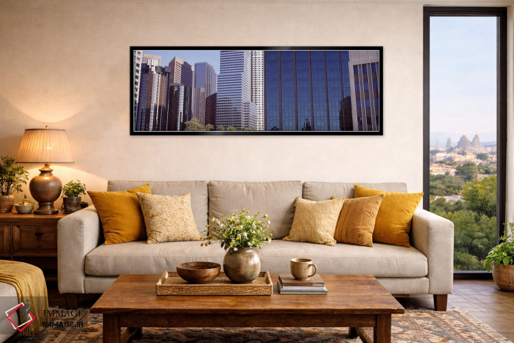 تابلو دکوراتیو City Of Los Angeles, Los Angeles County, California, US… اثر پانورامیک ایمجز - D6B
