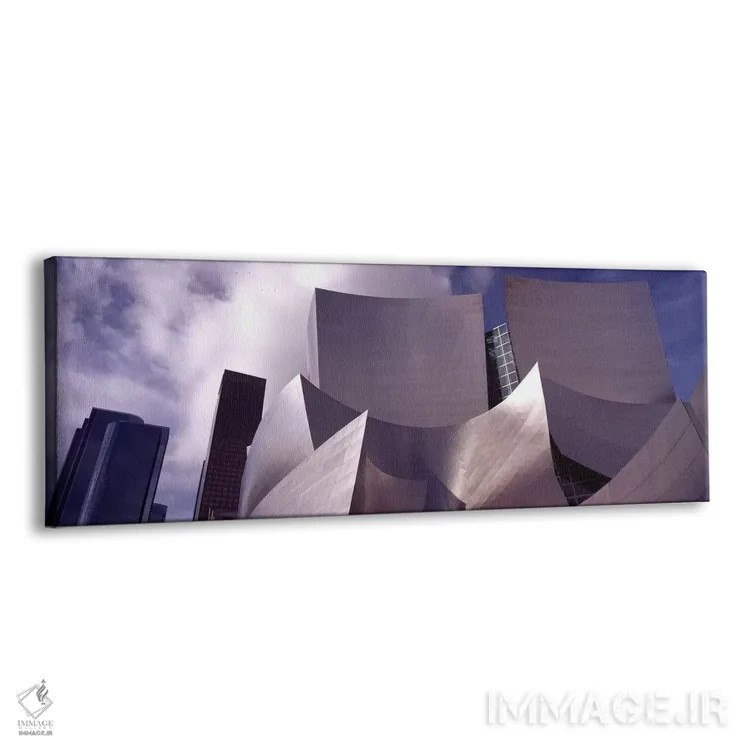 تابلو دکوراتیو Walt Disney Concert Hall, City Of Los Angeles, Los Ange… اثر پانورامیک ایمجز - نمای پرسپکتیو محصول