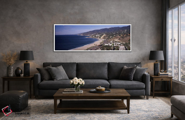تابلو دکوراتیو Highway 101, Malibu Beach, Malibu, Los Angeles County… اثر پانورامیک ایمجز - D4W