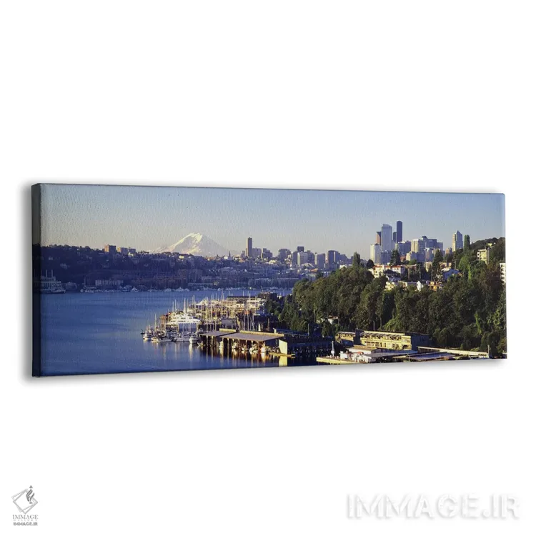 تابلو دکوراتیو Lake Union, Seattle, Washington State, USA 2010,ساختمان… اثر پانورامیک ایمجز - نمای پرسپکتیو محصول