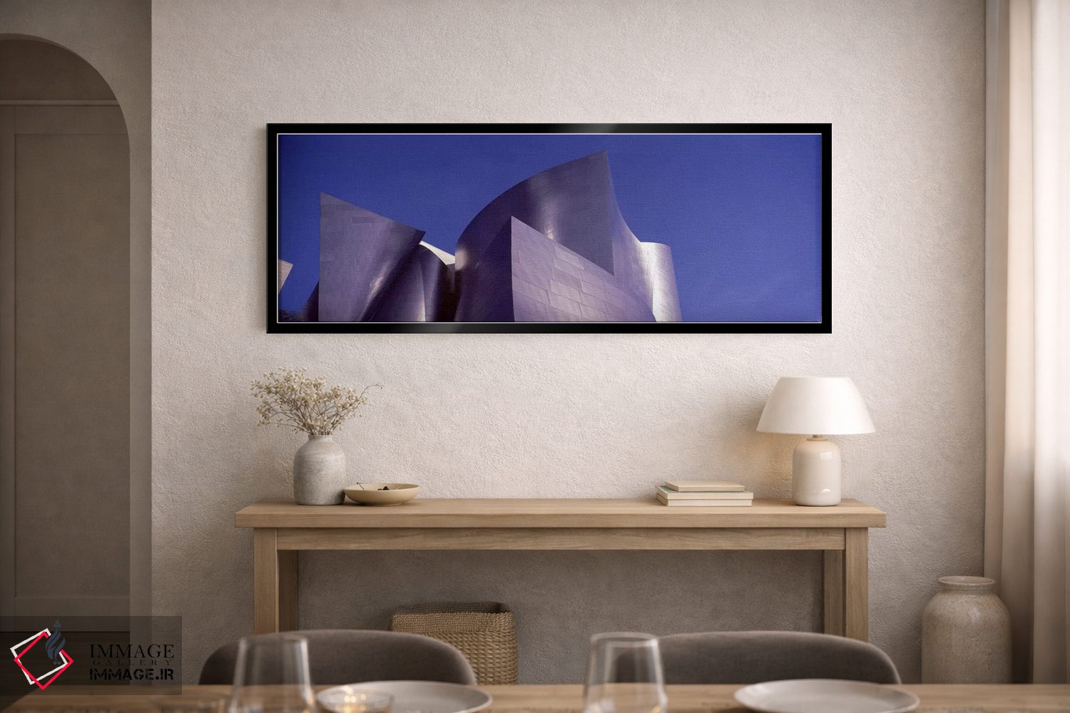 تابلو دکوراتیو Walt Disney Concert Hall, City Of Los Angeles, Los Ange… اثر پانورامیک ایمجز - D1B
