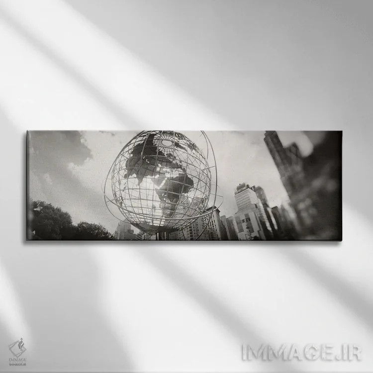 تابلو دکوراتیو Columbus Circle, Manhattan, New York City, New York Sta… اثر پانورامیک ایمجز - نمای روبهرو روی دیوار