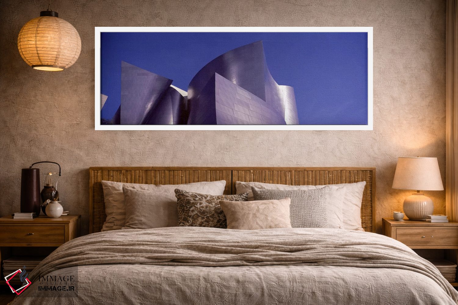 تابلو دکوراتیو Walt Disney Concert Hall, City Of Los Angeles, Los Ange… اثر پانورامیک ایمجز - D4W