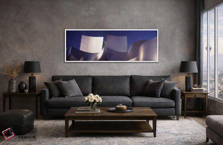 تابلو دکوراتیو Walt Disney Concert Hall, City Of Los Angeles, Los Ange… اثر پانورامیک ایمجز - D4W