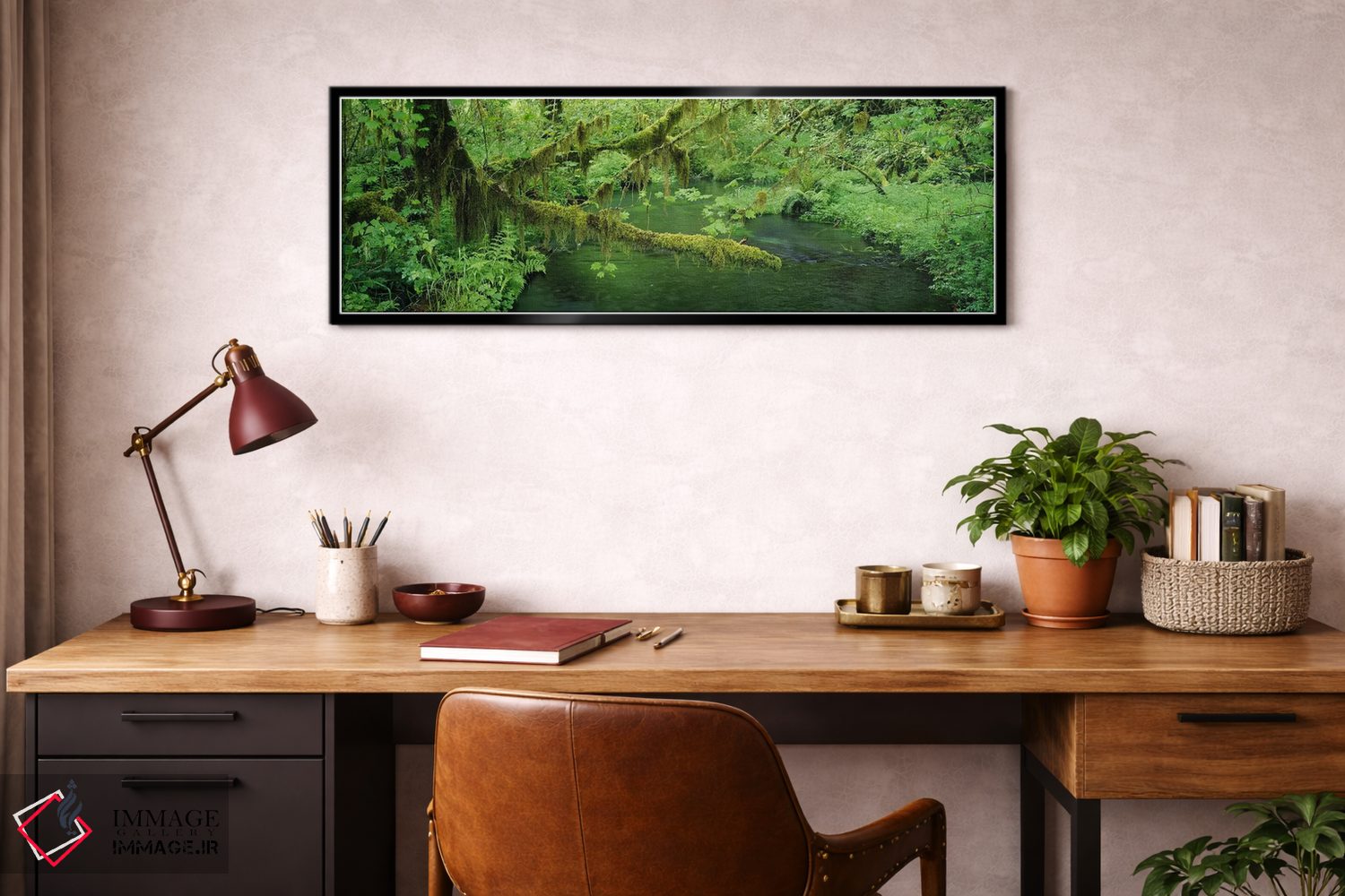 تابلو دکوراتیو Hoh Rainforest, Olympic National Park, Washington, USA… اثر پانورامیک ایمجز - D3B