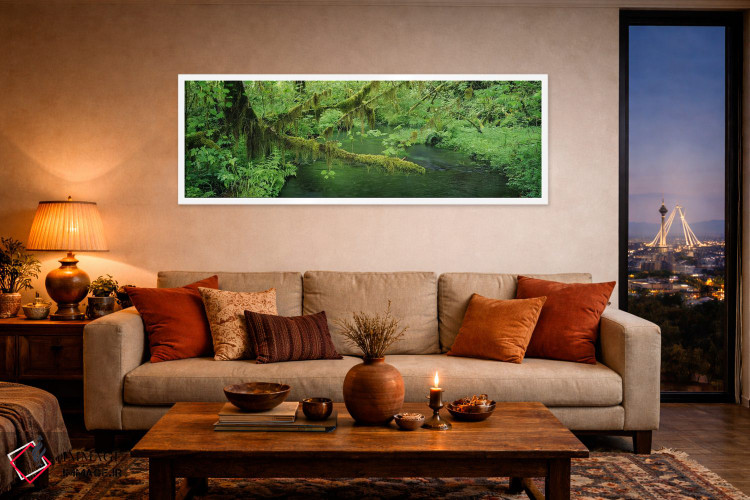 تابلو دکوراتیو Hoh Rainforest, Olympic National Park, Washington, USA… اثر پانورامیک ایمجز - D4W