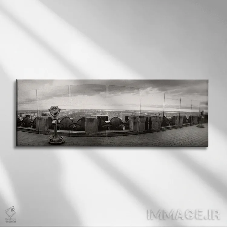 تابلو دکوراتیو Rockefeller Center, Manhattan, New York City, New York… اثر پانورامیک ایمجز - نمای روبهرو روی دیوار