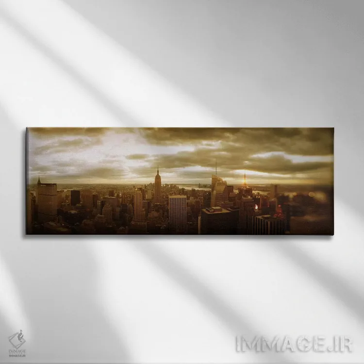 تابلو دکوراتیو Manhattan, New York City, New York State, USA #2,ساختما… اثر پانورامیک ایمجز - نمای روبهرو روی دیوار