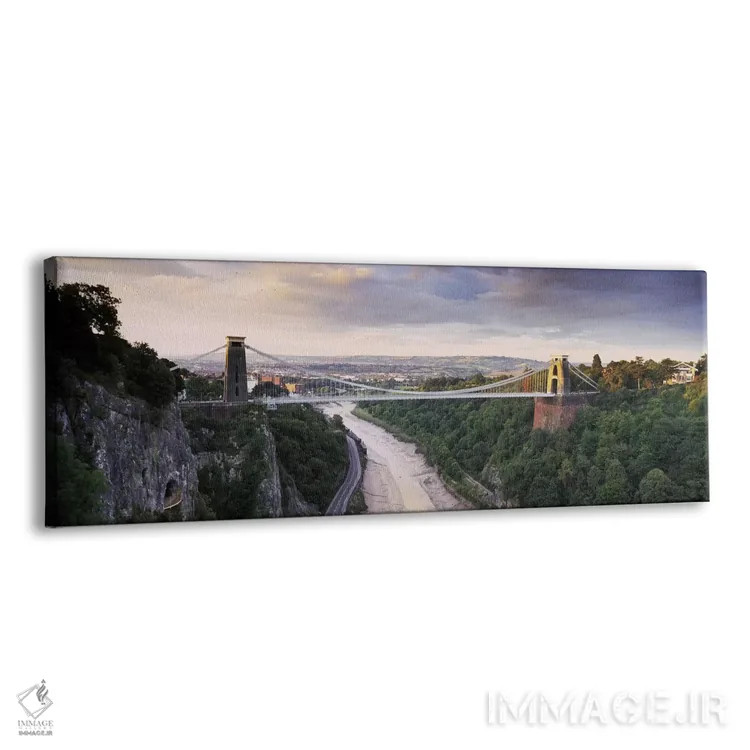 تابلو دکوراتیو Avon Gorge, Bristol, England,پل معلق کلیفتون، دره ایون… اثر پانورامیک ایمجز - نمای پرسپکتیو محصول