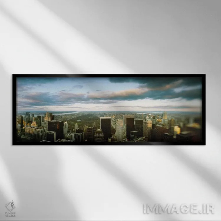 تابلو دکوراتیو Empire State Building, Manhattan, New York City, New Yo… اثر پانورامیک ایمجز - نمای قابدار مشکی
