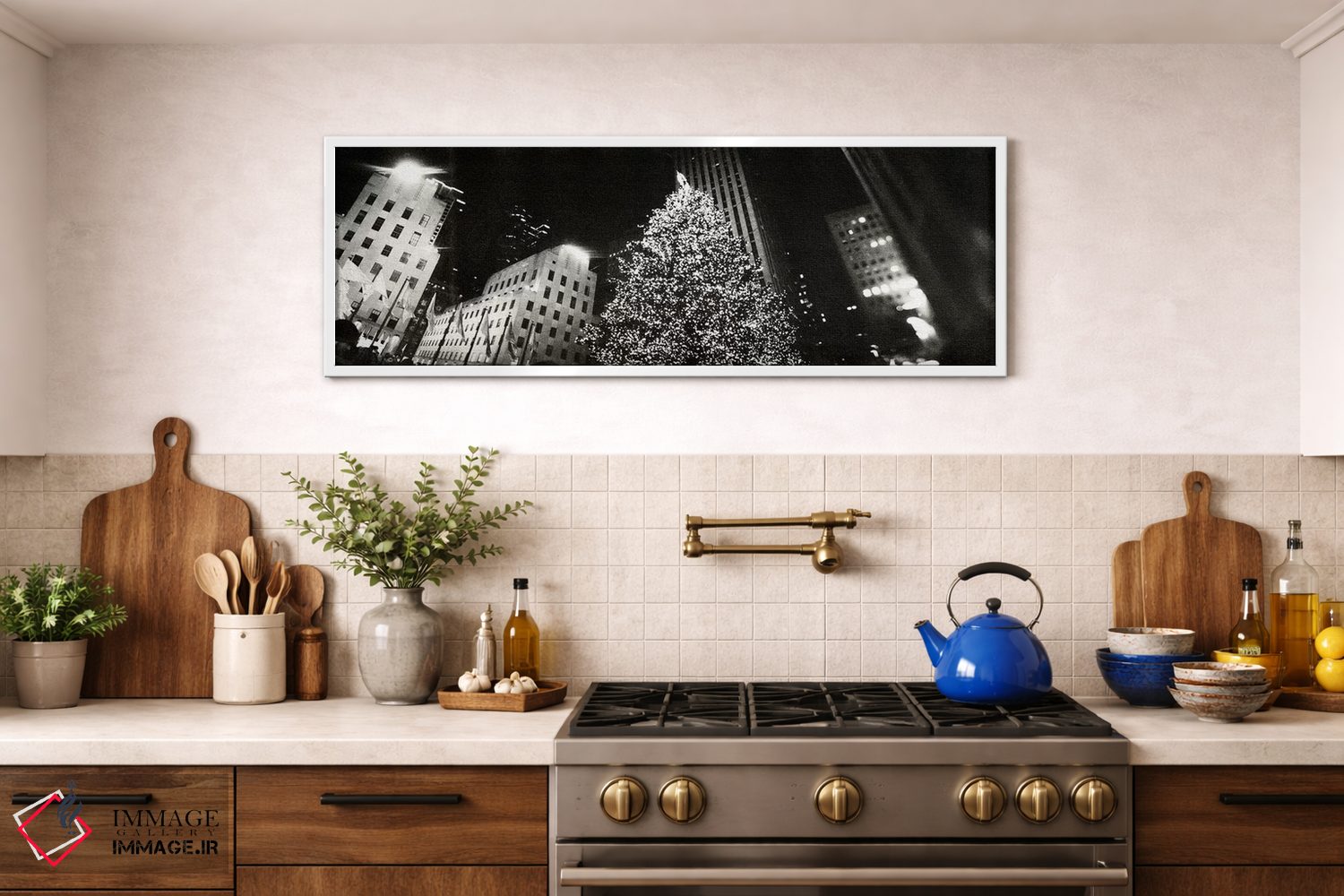 تابلو دکوراتیو Rockefeller Center, Manhattan, New York City, New York… اثر پانورامیک ایمجز - D1W