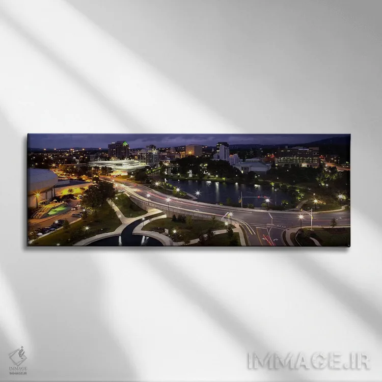 تابلو دکوراتیو Big Spring Park, Huntsville, Madison County, Alabama, U… اثر پانورامیک ایمجز - نمای روبهرو روی دیوار