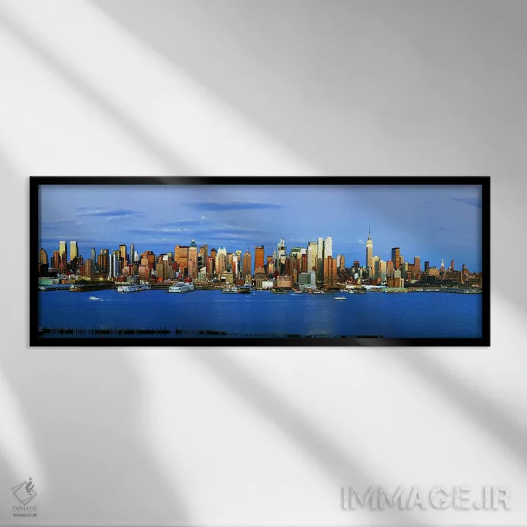 تابلو دکوراتیو Manhattan, New York City, New York State, USA #2,آسمان… اثر پانورامیک ایمجز - نمای قابدار مشکی