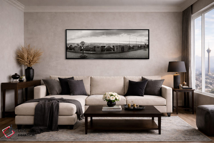 تابلو دکوراتیو Rockefeller Center, Manhattan, New York City, New York… اثر پانورامیک ایمجز - D3B