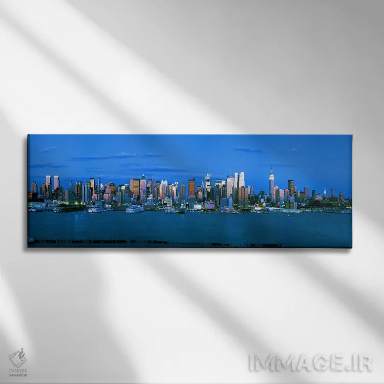 تابلو دکوراتیو Manhattan, New York City, New York State, USA #3,آسمان… اثر پانورامیک ایمجز - نمای روبهرو روی دیوار