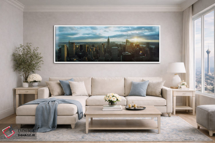 تابلو دکوراتیو Empire State Building, Manhattan, New York City, New Yo… اثر پانورامیک ایمجز - D4W