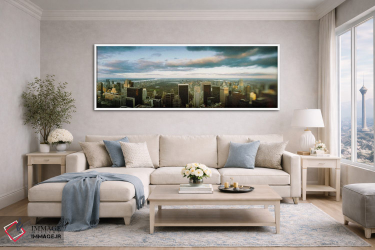 تابلو دکوراتیو Empire State Building, Manhattan, New York City, New Yo… اثر پانورامیک ایمجز - D4W