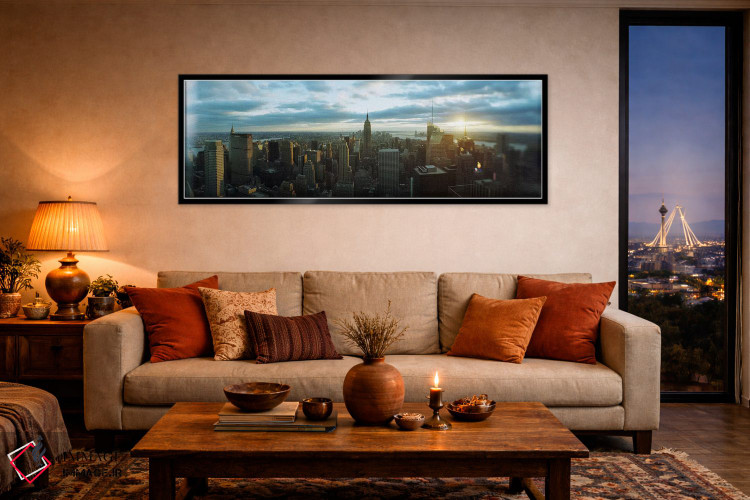 تابلو دکوراتیو Empire State Building, Manhattan, New York City, New Yo… اثر پانورامیک ایمجز - D5B