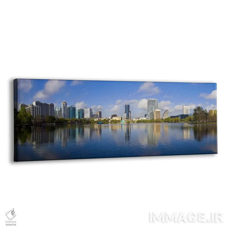 تابلو دکوراتیو Lake Eola, Orlando, Orange County, Florida, USA 2010,ان… اثر پانورامیک ایمجز - نمای پرسپکتیو محصول