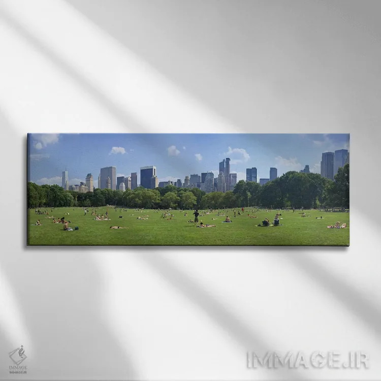 تابلو دکوراتیو Central Park, Manhattan, New York City, New York State… اثر پانورامیک ایمجز - نمای روبهرو روی دیوار
