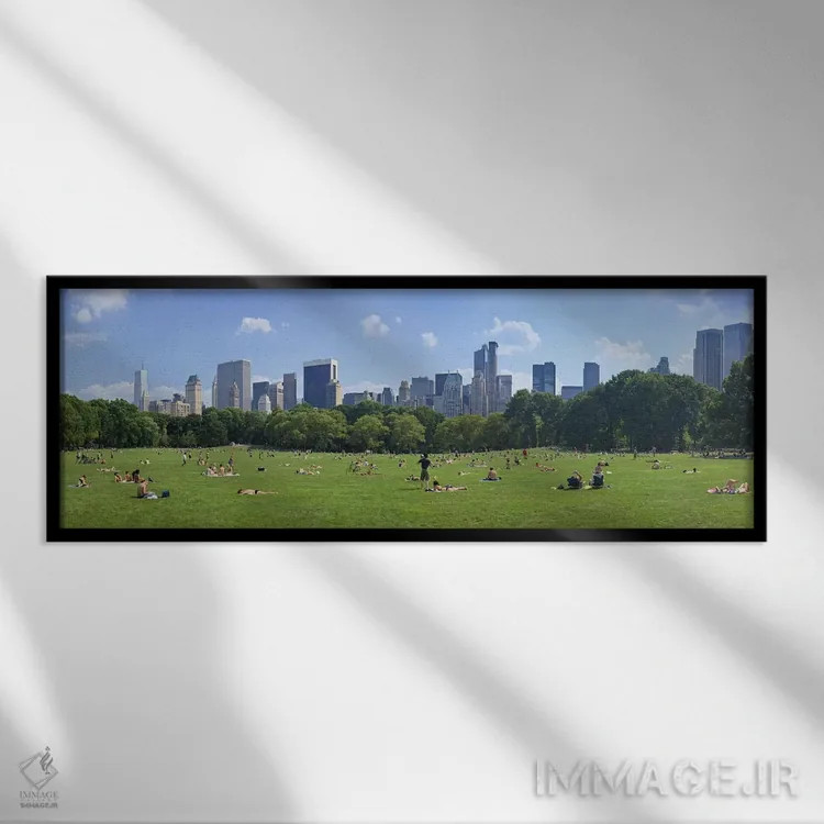 تابلو دکوراتیو Central Park, Manhattan, New York City, New York State… اثر پانورامیک ایمجز - نمای قابدار مشکی