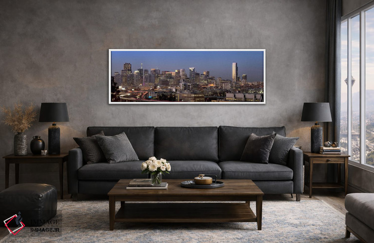 تابلو دکوراتیو San Francisco, California, USA 2010 #2,ساختمان های شهری… اثر پانورامیک ایمجز - D4W