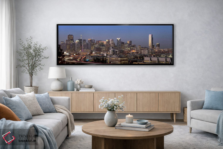 تابلو دکوراتیو San Francisco, California, USA 2010 #2,ساختمان های شهری… اثر پانورامیک ایمجز - D3B