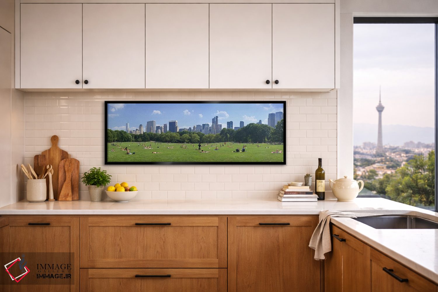 تابلو دکوراتیو Central Park, Manhattan, New York City, New York State… اثر پانورامیک ایمجز - D5B