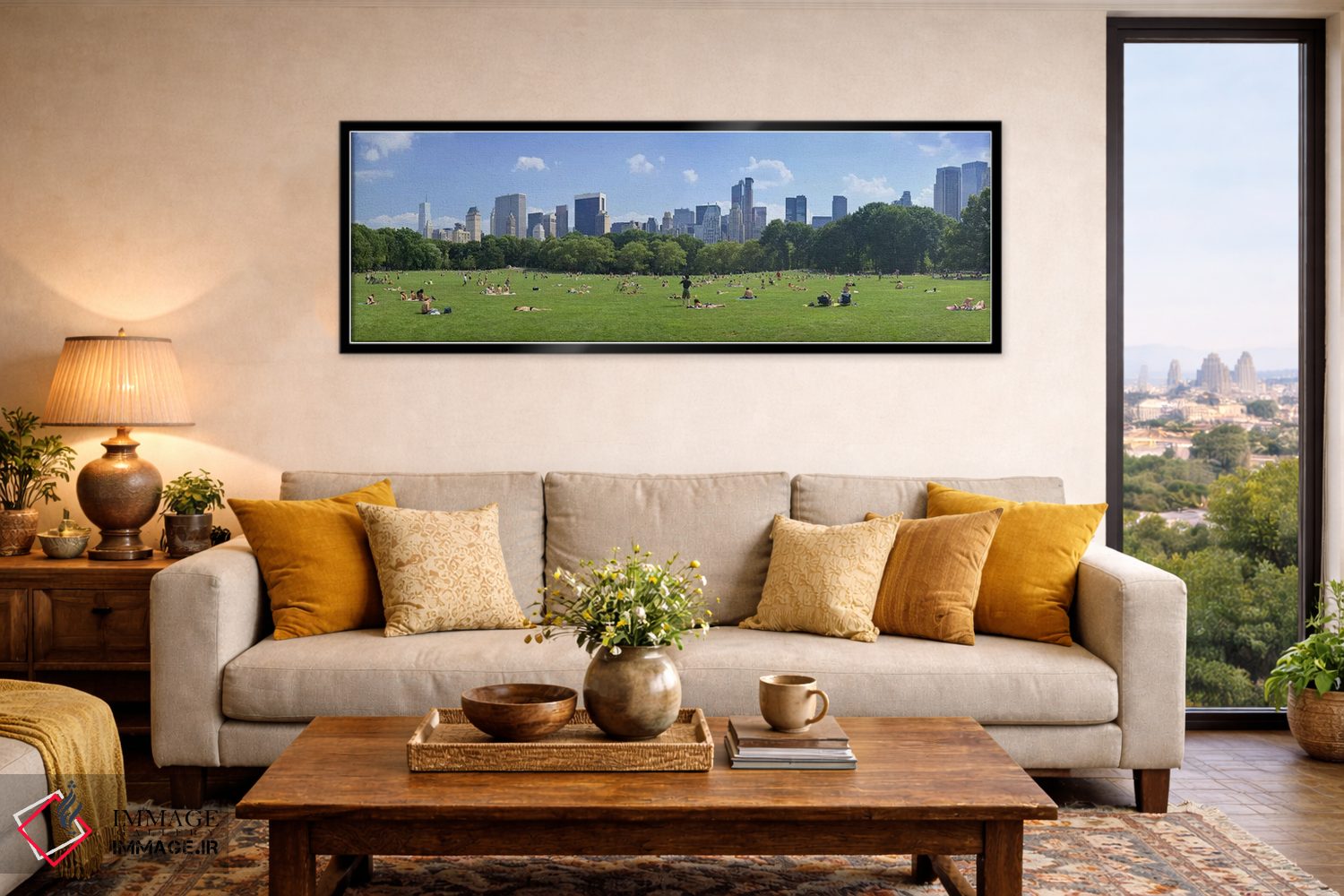 تابلو دکوراتیو Central Park, Manhattan, New York City, New York State… اثر پانورامیک ایمجز - D6B