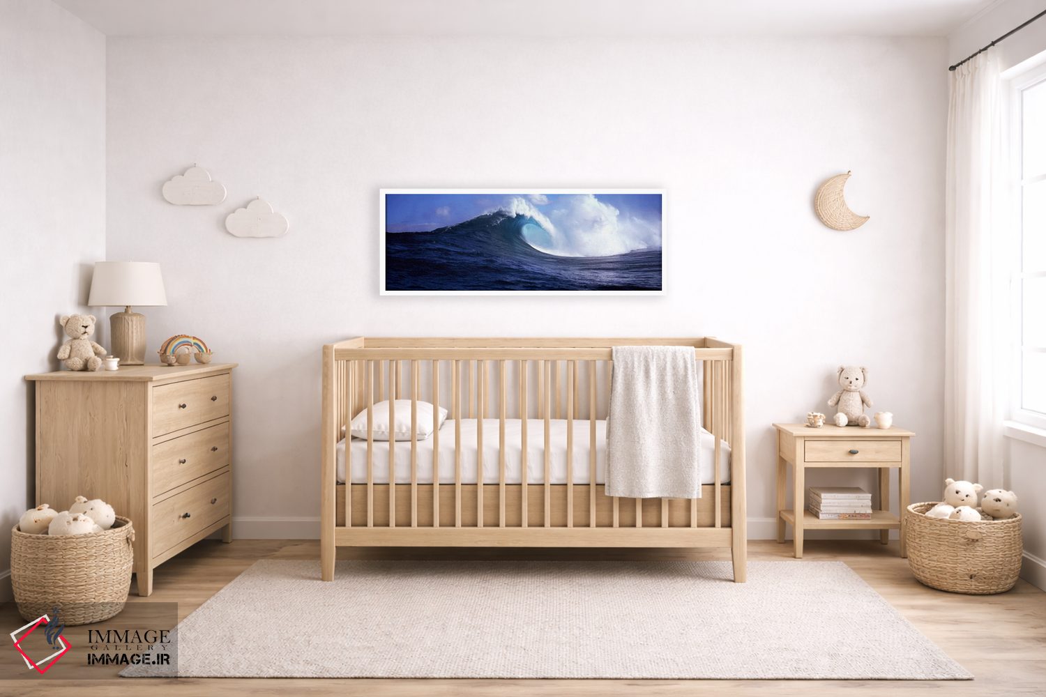 تابلو دکوراتیو Near Maui, Hawaii, USA,موج فرو افتاده، نزدیک مائوئی، ها… اثر پانورامیک ایمجز - D6W