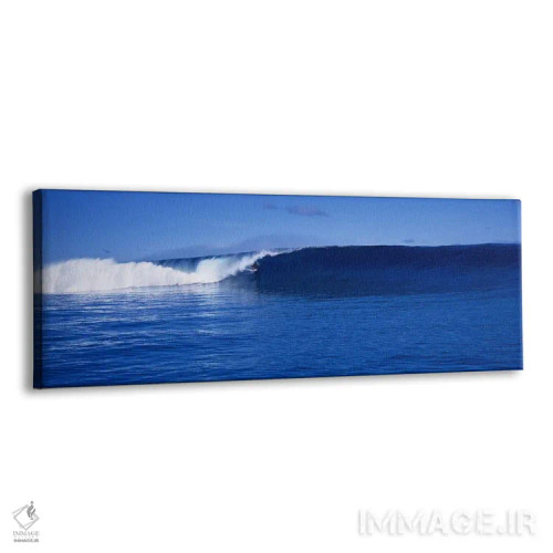 تابلو دکوراتیو پاشش موج ها در دریا اثر پانورامیک ایمجز - نمای پرسپکتیو محصول