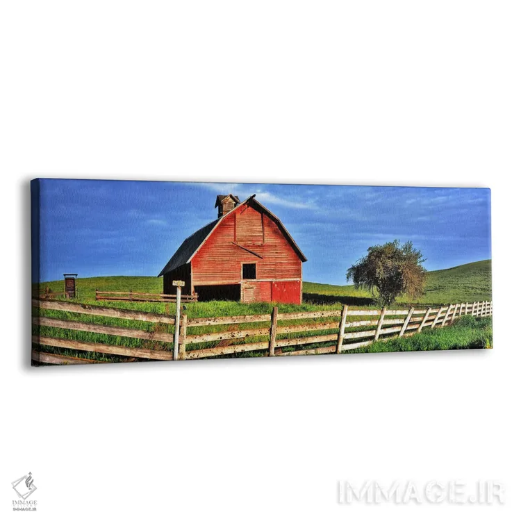 تابلو دکوراتیو Palouse, Whitman County, Washington State, USA,انبار قد… اثر پانورامیک ایمجز - نمای پرسپکتیو محصول