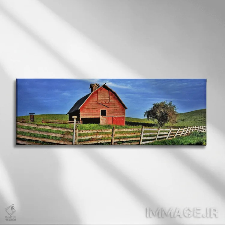 تابلو دکوراتیو Palouse, Whitman County, Washington State, USA,انبار قد… اثر پانورامیک ایمجز - نمای روبهرو روی دیوار
