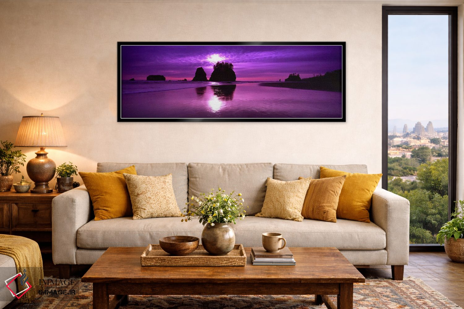 تابلو دکوراتیو Second Beach, Olympic National Park, Washington State… اثر پانورامیک ایمجز - D6B