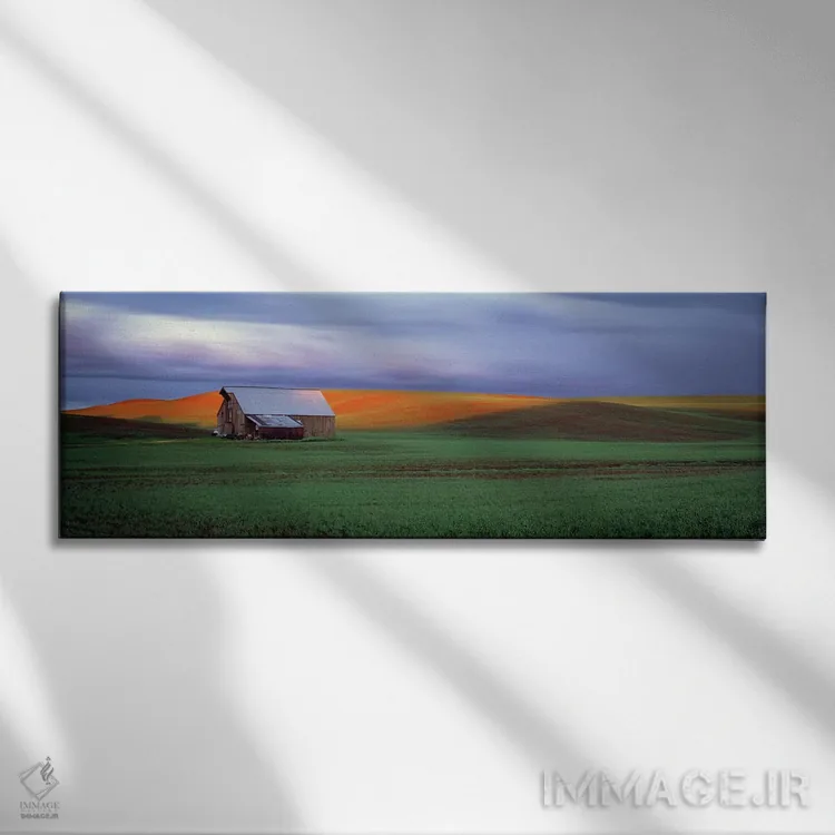 تابلو دکوراتیو Palouse, Whitman County, Washington State, USA #4,انبار… اثر پانورامیک ایمجز - نمای روبهرو روی دیوار