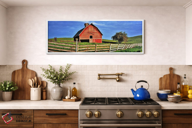 تابلو دکوراتیو Palouse, Whitman County, Washington State, USA,انبار قد… اثر پانورامیک ایمجز - D1W
