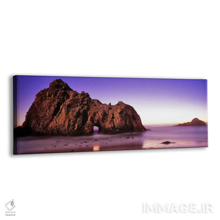 تابلو دکوراتیو Pfeiffer Beach, Big Sur, California, USA,تشکیل های سنگی… اثر پانورامیک ایمجز - نمای پرسپکتیو محصول