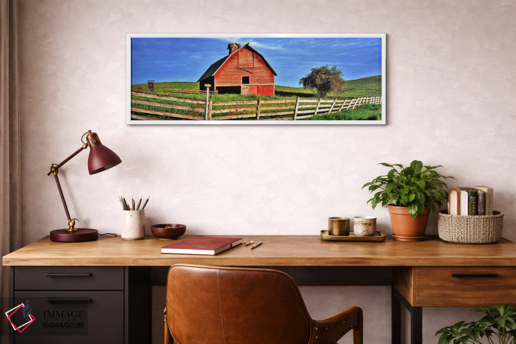 تابلو دکوراتیو Palouse, Whitman County, Washington State, USA,انبار قد… اثر پانورامیک ایمجز - D3W