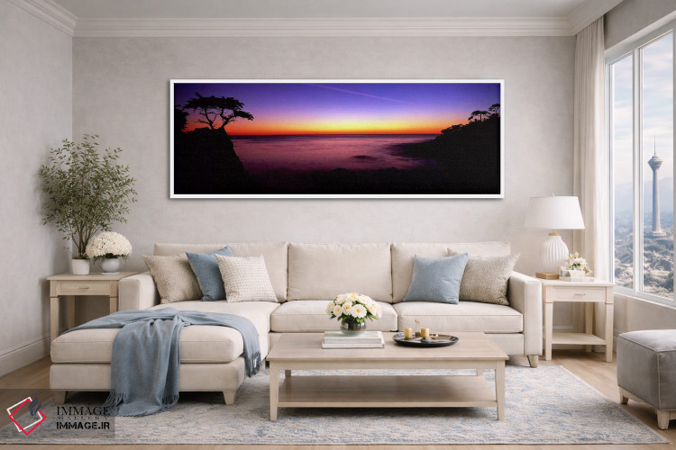 تابلو دکوراتیو 17-Mile Drive, Pebble Beach, Monterey County, Californi… اثر پانورامیک ایمجز - D4W