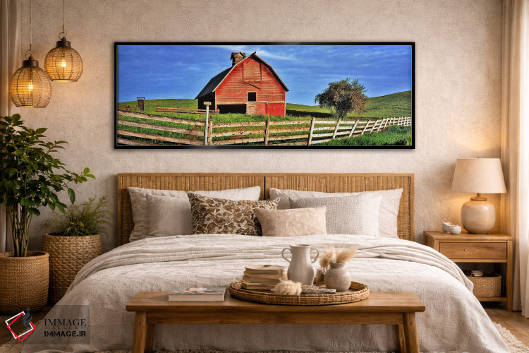 تابلو دکوراتیو Palouse, Whitman County, Washington State, USA,انبار قد… اثر پانورامیک ایمجز - D5B
