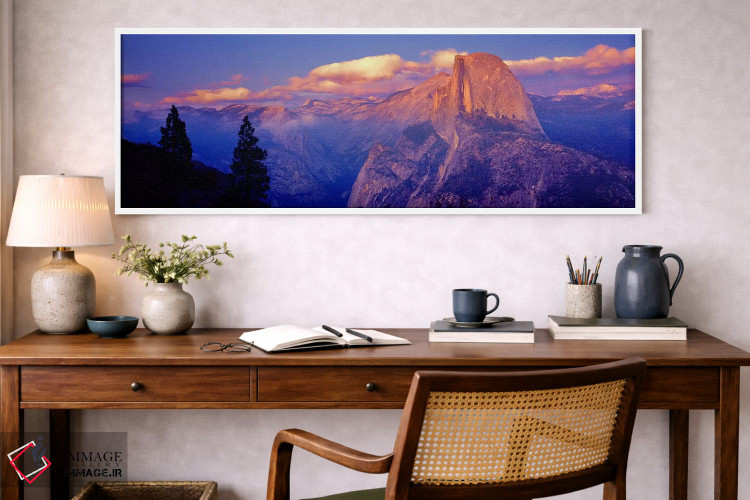 تابلو دکوراتیو Yosemite National Park, California, USA,غروب پاستلی ابر… اثر پانورامیک ایمجز - D1W