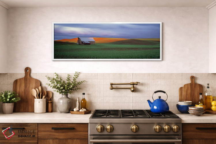 تابلو دکوراتیو Palouse, Whitman County, Washington State, USA #4,انبار… اثر پانورامیک ایمجز - D1W