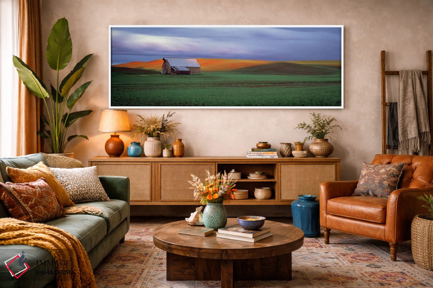 تابلو دکوراتیو Palouse, Whitman County, Washington State, USA #4,انبار… اثر پانورامیک ایمجز - D2W