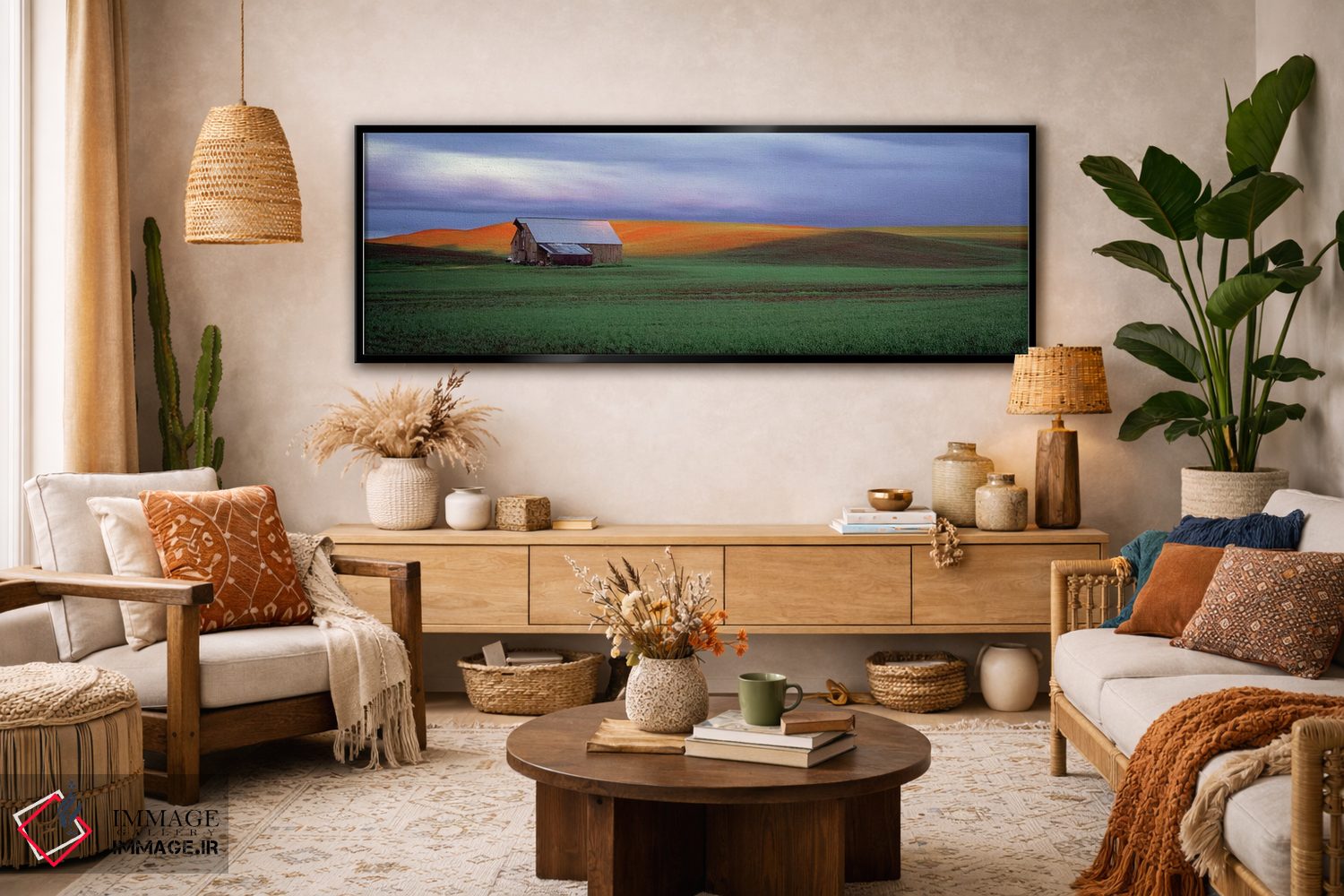 تابلو دکوراتیو Palouse, Whitman County, Washington State, USA #4,انبار… اثر پانورامیک ایمجز - D4B