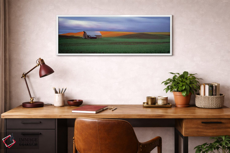 تابلو دکوراتیو Palouse, Whitman County, Washington State, USA #4,انبار… اثر پانورامیک ایمجز - D3W