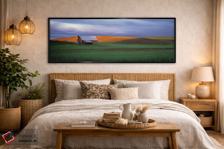 تابلو دکوراتیو Palouse, Whitman County, Washington State, USA #4,انبار… اثر پانورامیک ایمجز - D5B