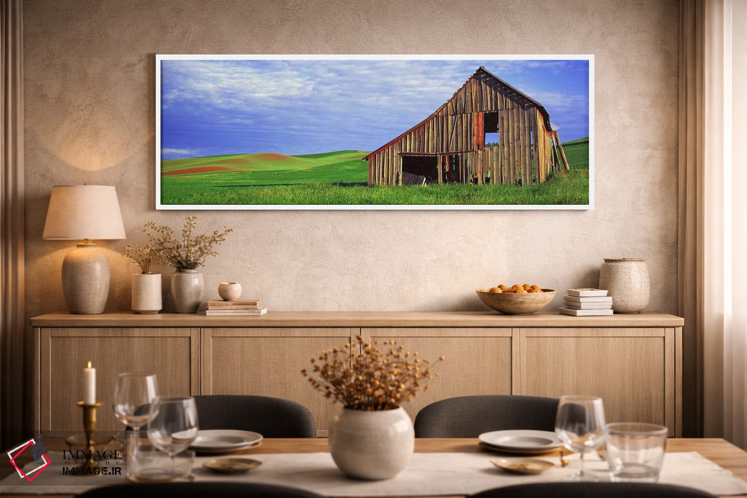 تابلو دکوراتیو Palouse, Whitman County, Washington State, USA,انبار مخ… اثر پانورامیک ایمجز - D1W