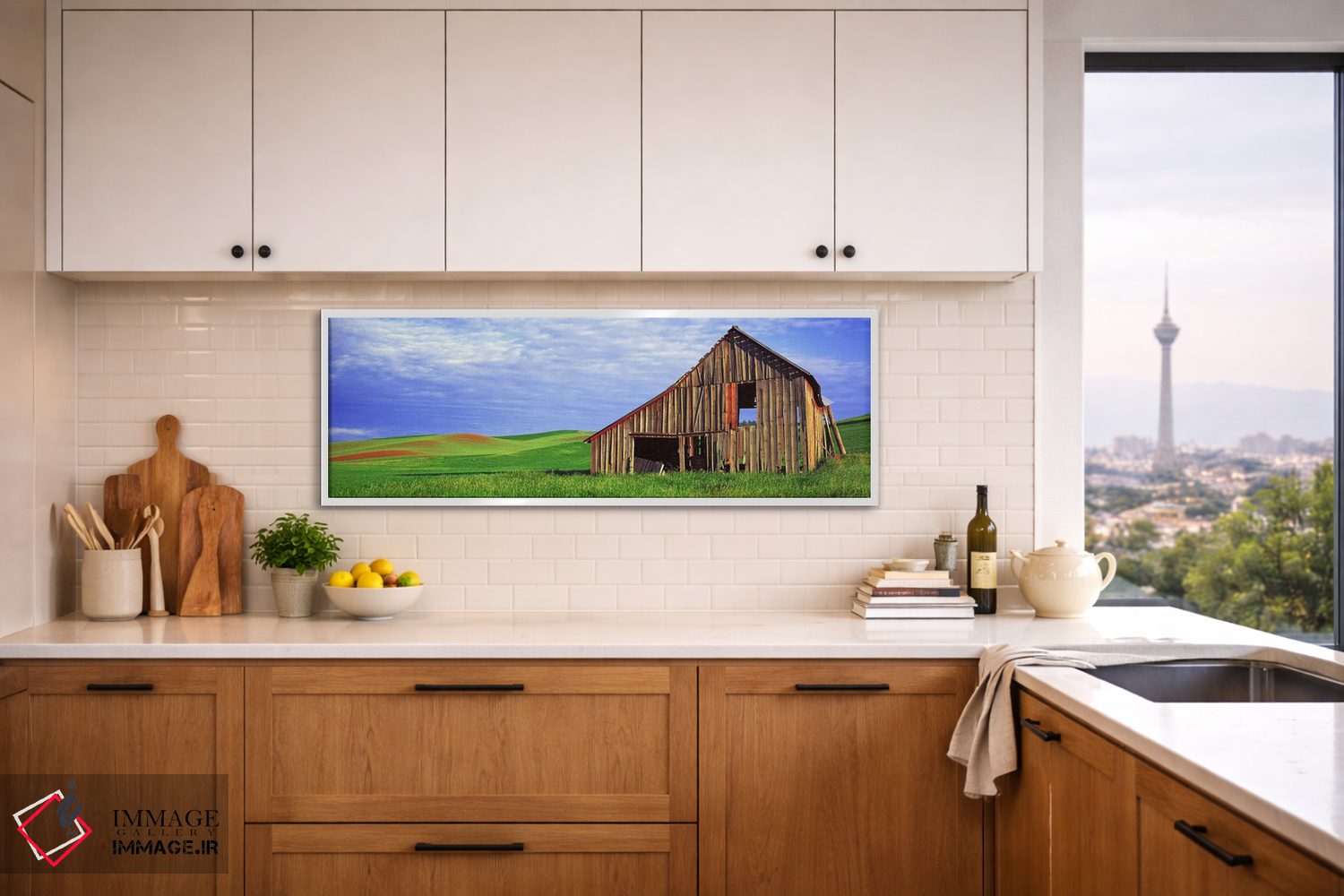 تابلو دکوراتیو Palouse, Whitman County, Washington State, USA,انبار مخ… اثر پانورامیک ایمجز - D2W
