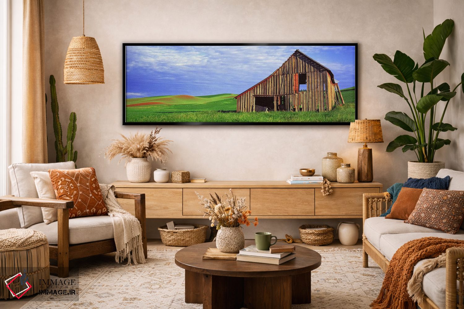 تابلو دکوراتیو Palouse, Whitman County, Washington State, USA,انبار مخ… اثر پانورامیک ایمجز - D3B