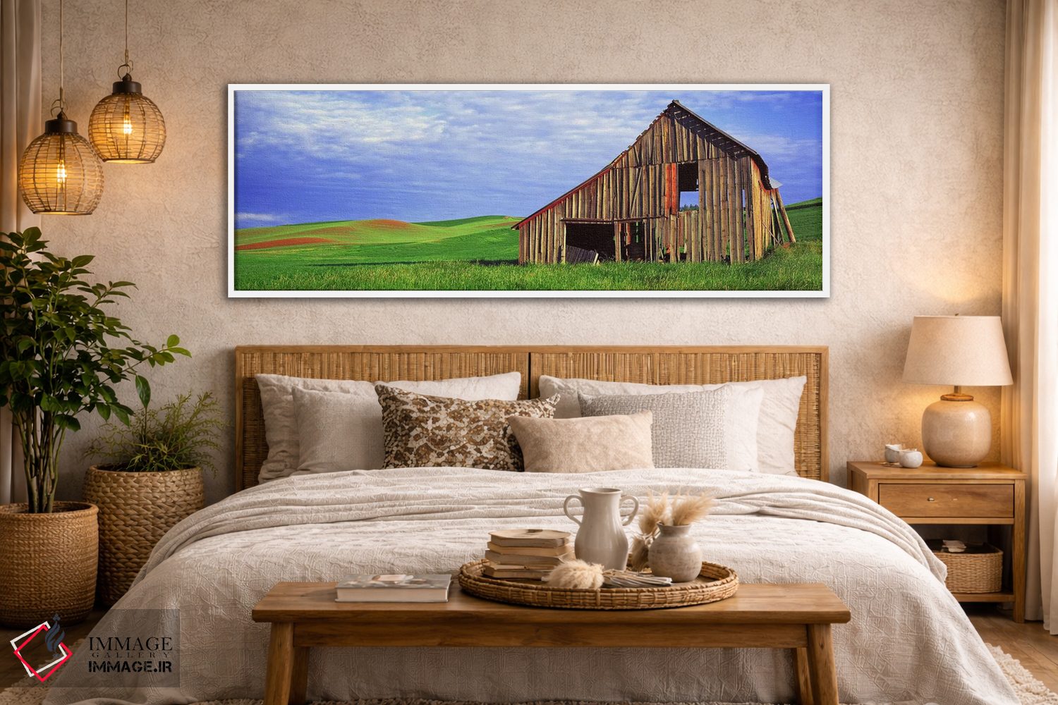 تابلو دکوراتیو Palouse, Whitman County, Washington State, USA,انبار مخ… اثر پانورامیک ایمجز - D4W